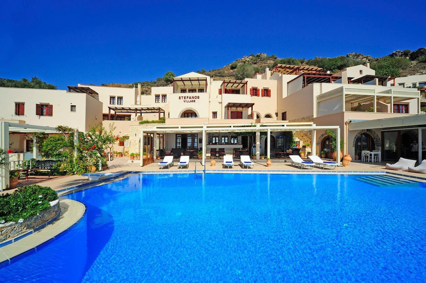 Stefanos Village Hotel Міртіос Екстер'єр фото