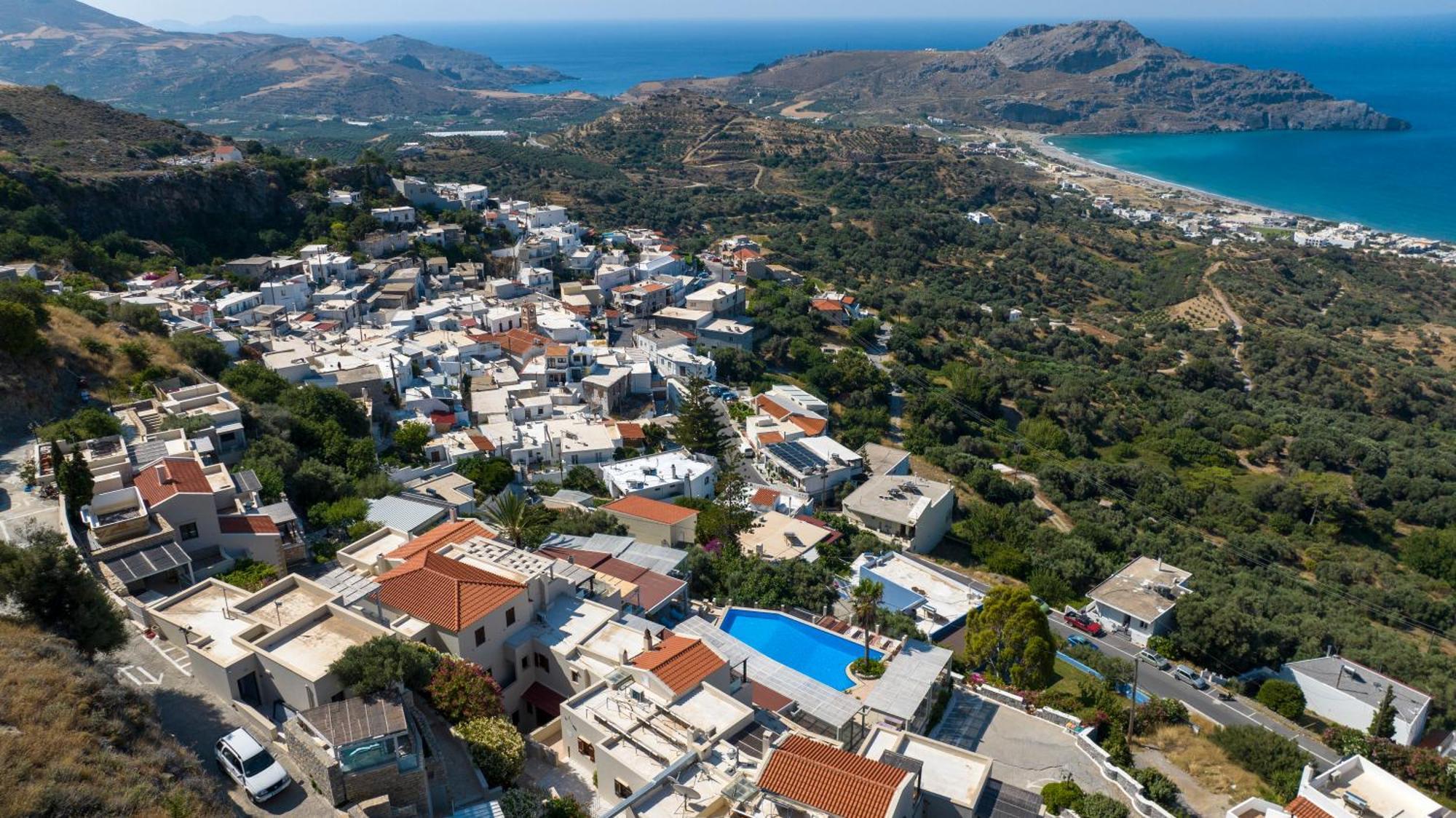 Stefanos Village Hotel Міртіос Екстер'єр фото